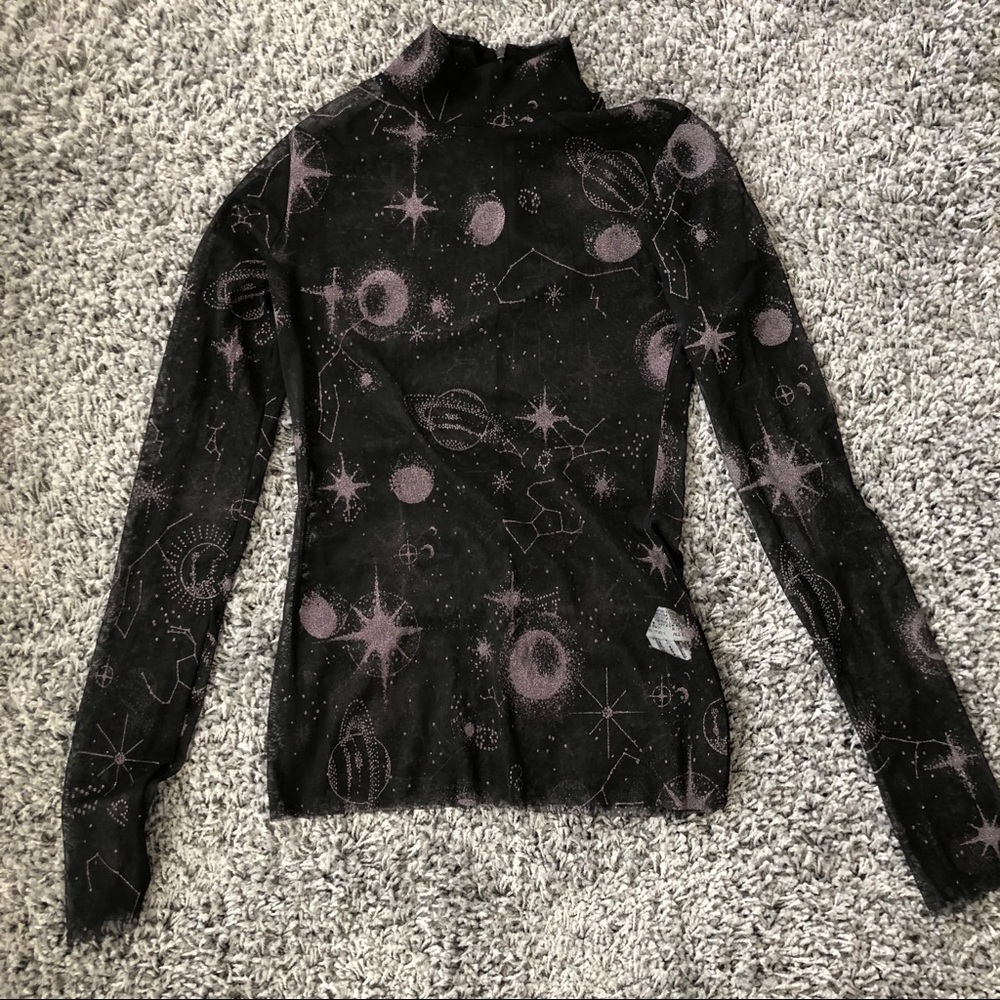 Sheer Zara long sleeve